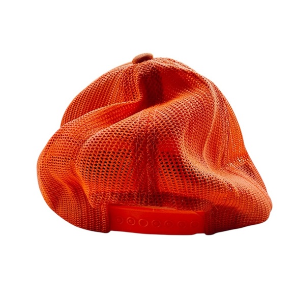 VTG Gulf Oil Au Jeu Snapback Trucker Hat Cap - Picture 5 of 8